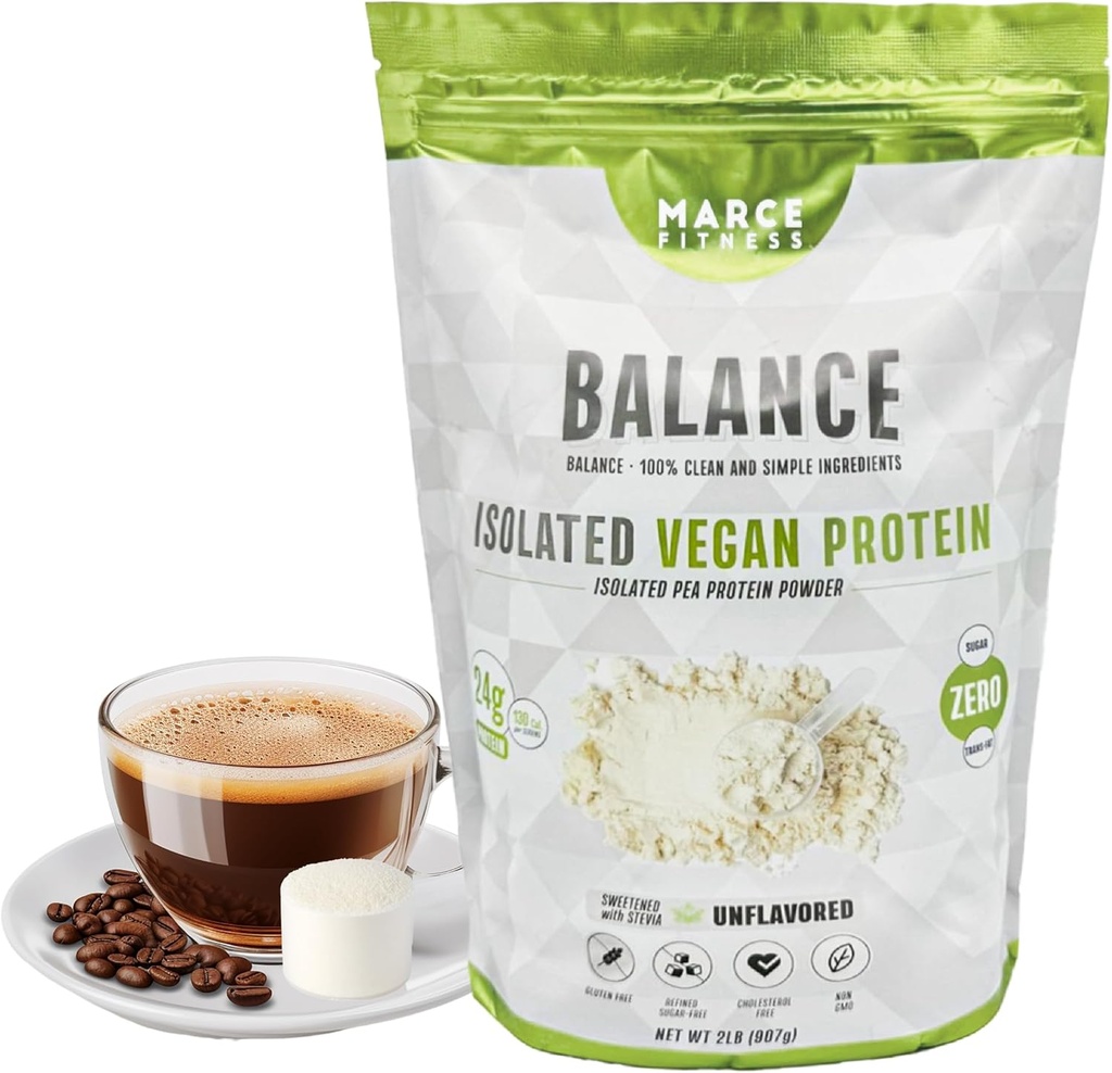 Izolovaný Veganský protein bez příchutí 2 libry