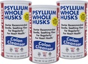 Yerba Prima Psyllium Whole Husks Colon Cleanser, 12 Ounce (balení po 3)