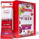 Sugar- Free Psylium Husk Fiber Powder (Berry - 24 Packets)
