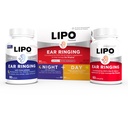 Lipo Flavonoid Day & Night Combo Kit, Tinnitus Relief for Ringing Ears, Lipo Flavonoid Plus & Lipo Flavonoid Night with Melatonin & Vitamin C, 90 Caplet