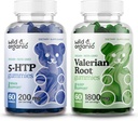 Wild & Organic 5HTP Gummies & Valerian Root Gummies 60 Počet