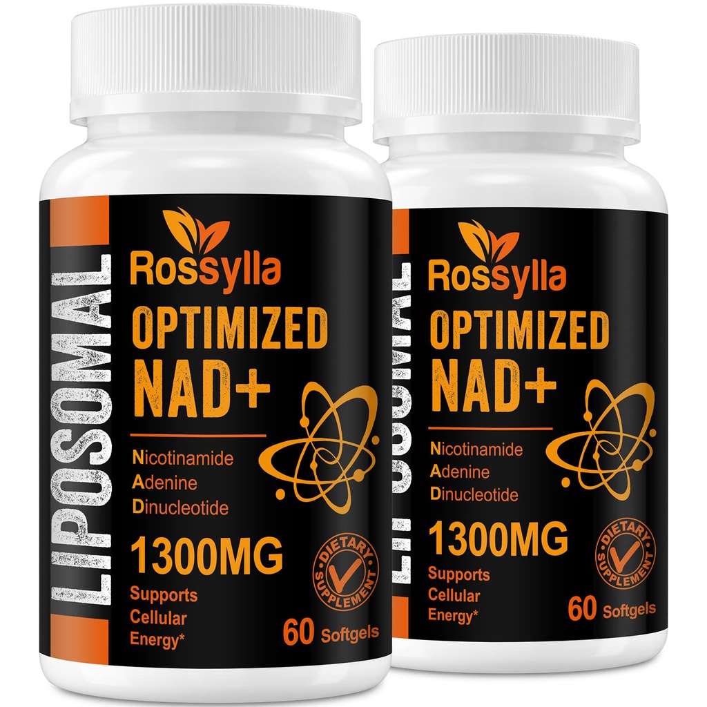 1300 MG Lipozomální NAD + dodatek 124; nejvyšší absorpce 124; Purest NAD Supplemenmet to Boost NAD + Efektivně 124; Posílení NAD + Doplněk pro stárnoucí defezi, buněčnou energii, dlouhověkost 124; 120 Počet