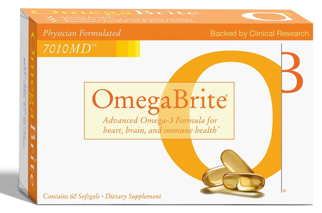 7010MD Advanced Omega33 Formule, 92% Omega33 s 1140 mg EPA na porci, podpora pozitivní nálada, zdraví mozku, imunitní zdraví, zdraví srdce a společné zdraví - 60 Počet