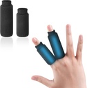 Finger Ice Sleeves 2 ledové balíčky pro prsty, pahýly a prsty Studená léčba artritidy, Tendinitis, Trigger Finger a Swilled Finger Black