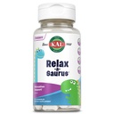 Kal Relax-a-Saurus, Stress Supplement pro děti, L-Theanine pro děti s bylinným stresem Relief & Relaxation & Blend, Delicious Natural Grape Flavor, 60denní záruka, 30 Žvýkací