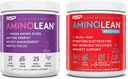 RSP NUTRITION Vegan AminoLean Pre Workout Energy (Acai 25 Servings) s AminoLean Recovery Post Workout Boost (Tropical Island Punch 30 Servings)