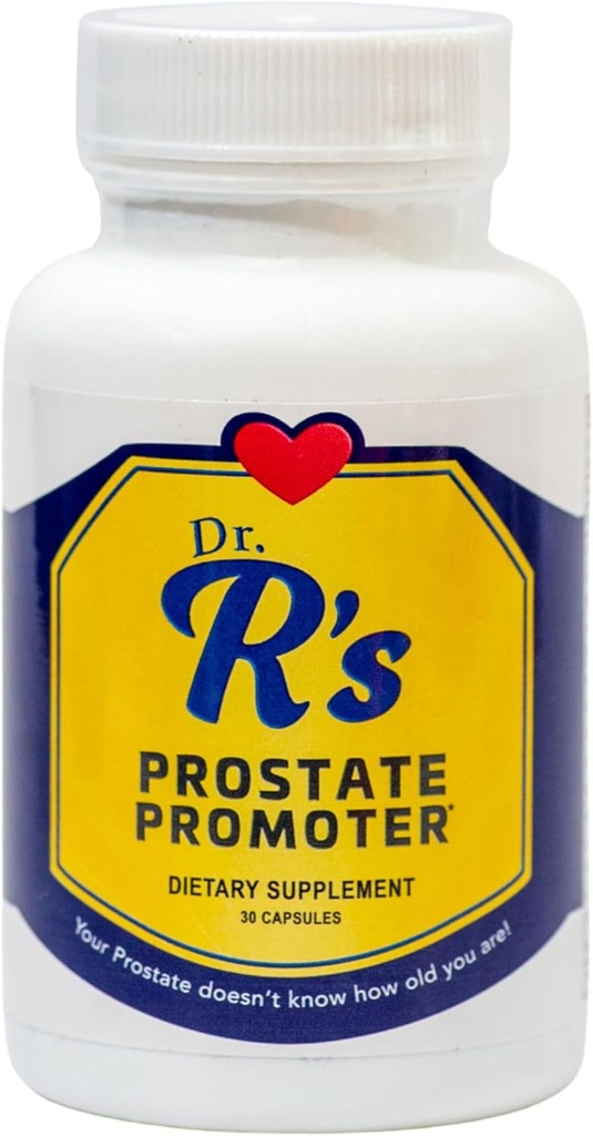 Dr. R 's Prostate Promoter Saw Palmetto, Green Tea, Turmeric, Lycopen, I3C, Quercetin, Sulforaphane, Česnek, Rosemary, Resveratrol, Bromelain 5mg - Prostate doplňky pro muže Made in USA, 30 Caps