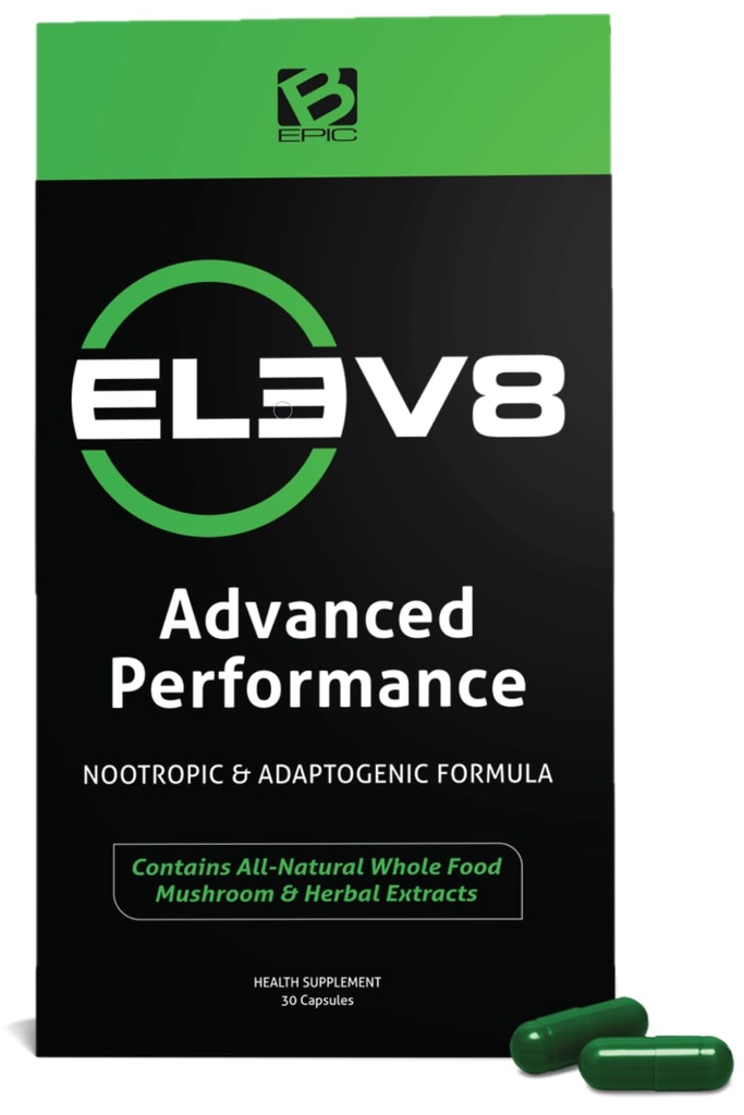 Bepic ELEV8 Advanced Performance Supplement - 30- Day Supply (30 Kapsle) 124; Odemknout starověké léčivé tajemství pro optimální zdraví a fungování (Balení květen Vary)