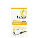 Genexa Infants Vitamin D Liquid Drops pro novorozence, Baby & Toddler CLANE124; Podporuje růst a vývoj kostí CLANE124; Delicious Organic Vanilla Flavor CLANE124; Certified Organic, gluten Free, & Non- GMO CLANE124; 90 Servings