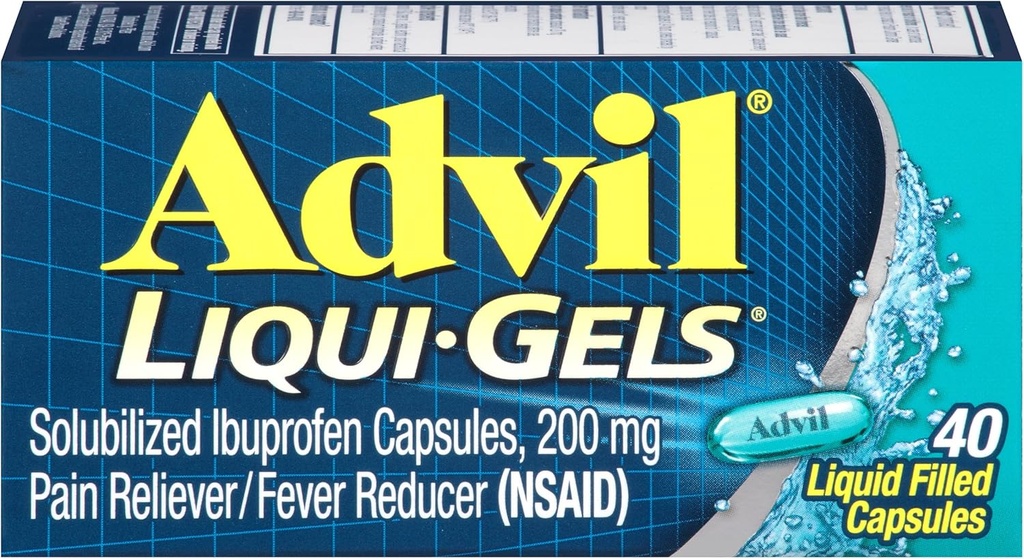 Advil Liquid Gels- 40ct