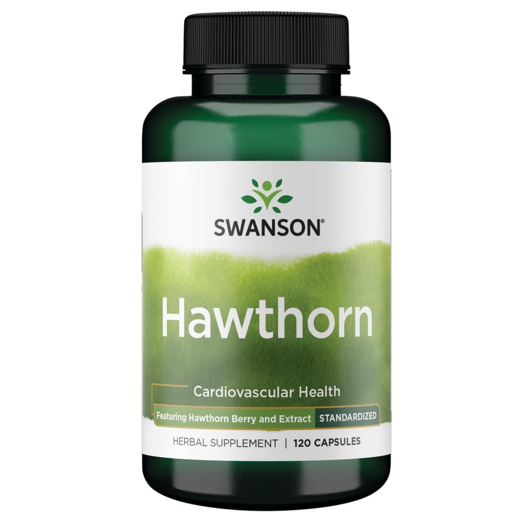 Swanson Hawthorn Extract (Standardizované) 250 miligramů 120 Kapsle
