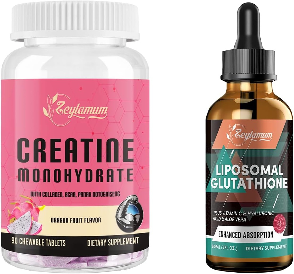 Lipozomální Glutathion Tekutý & Creatin Monohydrát