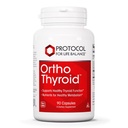 Protokol Ortho štítné žlázy - Podporuje zdravé funkce štítné žlázy * - s Ashwagandha, zink & Selen - Non- GMO & Kosher - 90 Veg Kapsle