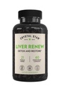 Crystal Star Játra Renew, 60 Kapsle, Bylinné Játra Cleanse dodatek, který podporuje normální funkce jater a podporuje toxin uvolnění - Mléko bodláčí, Non- GMO