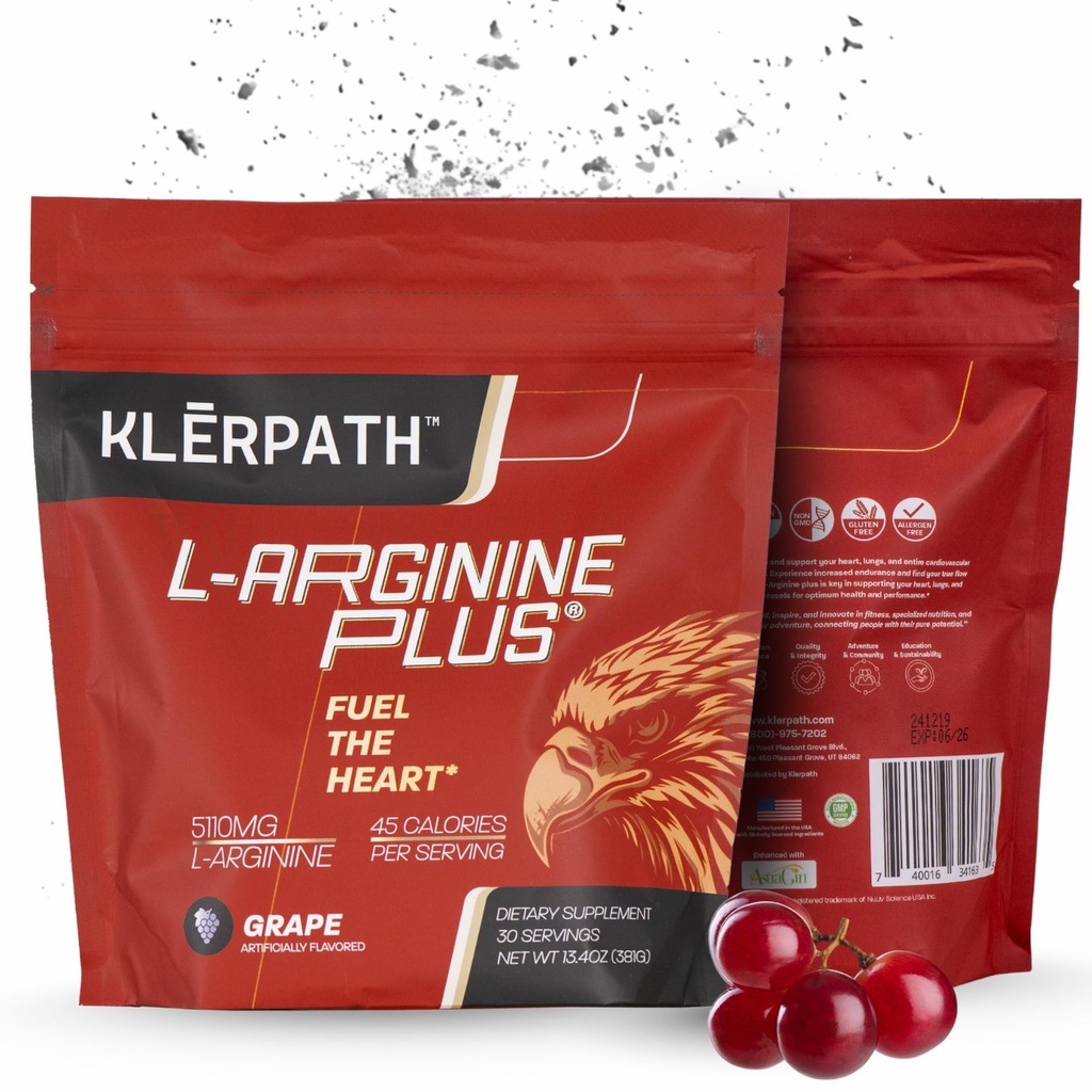 L- arginin Plus- 5110mg L- arginin & 1010mg L, 13,4 unce
