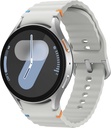 Samsung Galaxy Watch 7 44mm LTE AI Smartwatch w / Energy Score, Wellness Tipy, Sledování srdeční frekvence, Sledování spánku, Fitness Tracker, 2024, Silver [US Version, 1Yr Výrobce Záruka]