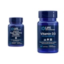 Life Extension 60- Count Super Digestive Enzymy & 5000 IU Vitamin D3 Kapsle pro Digestion, kost, mozek, imunitní zdraví