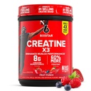 Six Star Creatine Monohydrát Powder, X3 (Ovocný punč) - Ochucené Creatine HCl Powder Monohydrát Dodatek pro budování svalů a výkon - Post Workout Dodatek pro muže a ženy - 30 Služebnictví