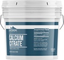 Pozemské prvky vápník Citrát 1 Gallon Bucket, čistý a neředěný, laboratorní ověřené (96 Ounce)
