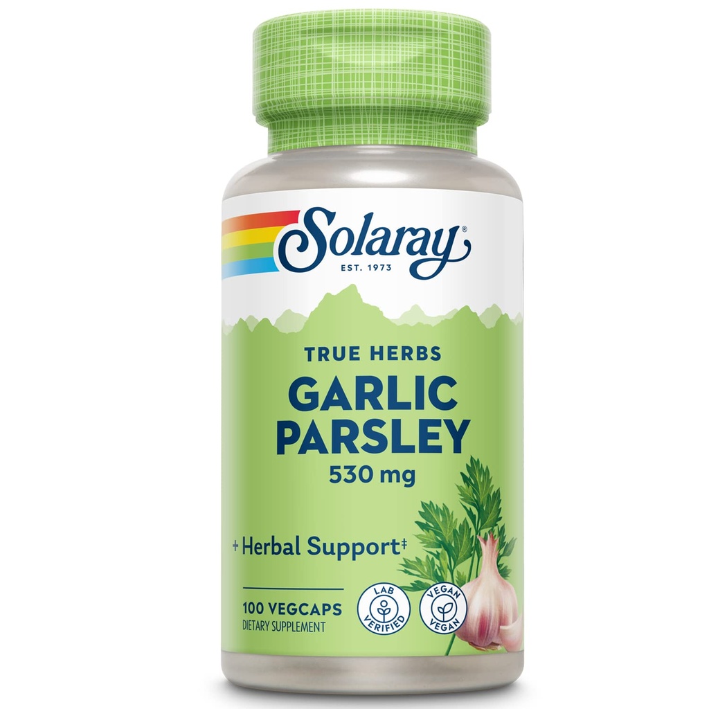SOLARAY Česnek Bulb & Parsley Leaf 530mg Př