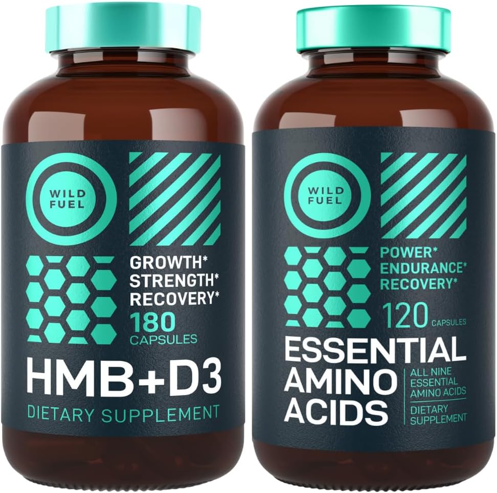 WILD FUEL HMB s vitaminem D3 a esenciální aminokyselin doplněk napájení a recovery
