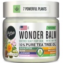 Tea Tree Oil Balm, Extra síla, Pár Well s Jock Itch Cream, Spray, Athletes Foot, Ringworm Cream pro člověka, Vyrážka Cream, Rychlé chování pro suché, Svědění kůže, Plant Powered Wonder Balm