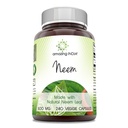 Amazing Indie Neem (Made with Natural Neem Leaf) 500 mg Veggie Kapsle Dodatek 124; Non-GMO CLANE124; Gluten Free CLANE124; Made in USA CLANE124; Vhodné pro vegetariány (240)