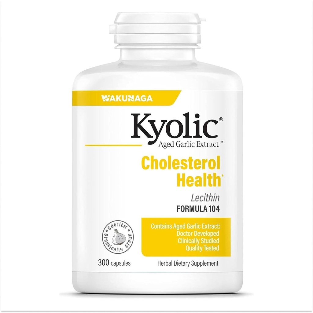 Kyolický Česnek Extrakt Formule 104, Cholesterol Zdraví