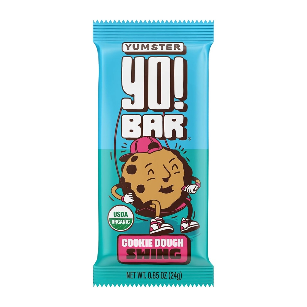 Hej! Bar od Bearded Brothers Vegan Organic Kids Bar, Cookie Dough (25 Bary) - Gluten Free, Paleo a celých 30 cd 124; Soy Free, Non- GMO, Nízký Glycemic, No Sugar Added, Fiber + Whole Foods