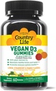 ZEMĚ LIFE Vegan D3 Gummies, 60 Počet