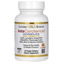 California Gold Nutrition Astaxanthin Karotenoid Complex, Lutein, Lycopen, Astaxanthin, 30 Veggie Softgels
