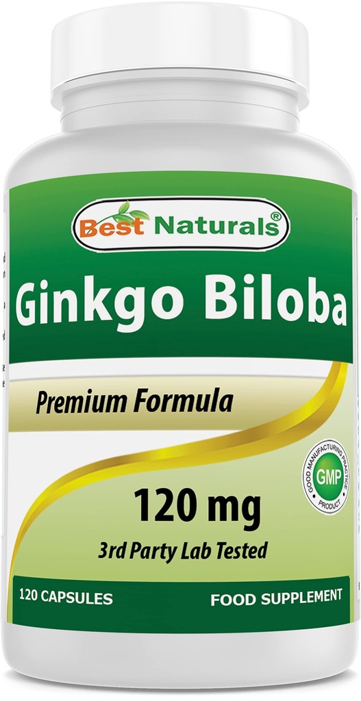 Nejlepší Naturals Ginkgo Biloba 120 mg 120 Kapsle