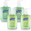 PURELL Advanced Hand Sanitizer Soothing Gel, Fresh Scent, 8 fl oz Pump Bottle (balení po 4), 9674-06-ECDECO