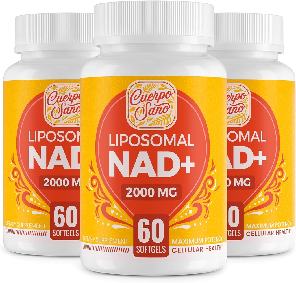 2000 MG NAD dodatek, Liposomální NAD + s vysokou absorpcí, účinnější než nikotinamid Riboside, Čisté & Plus zvýšení doplněk, Stárnutí obrany, Metabolismus & Cellular, 180 softgels