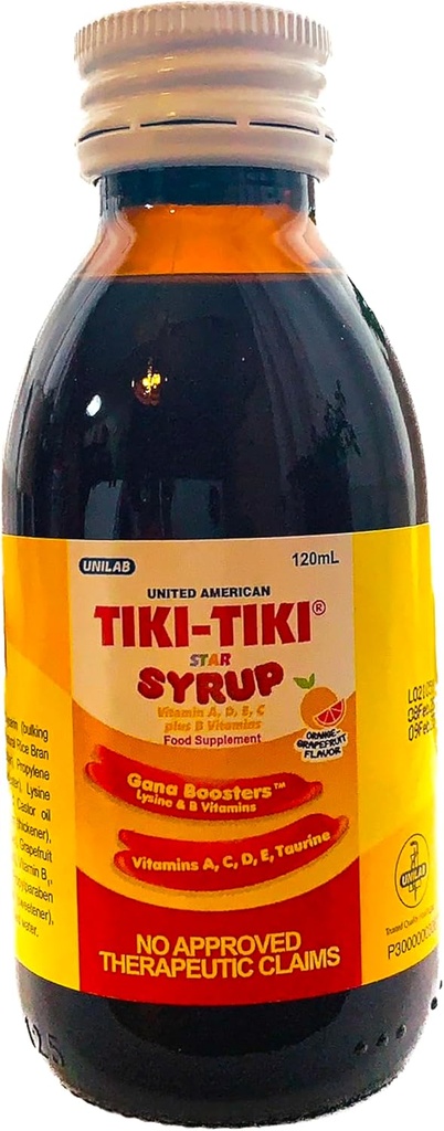 Tiki- Tiki Star Plus sirup 120 ml