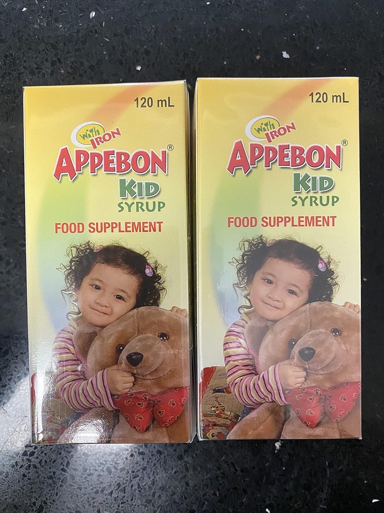 Balení 2 Supplement stravy pro Apebon Kid se železem 120ml