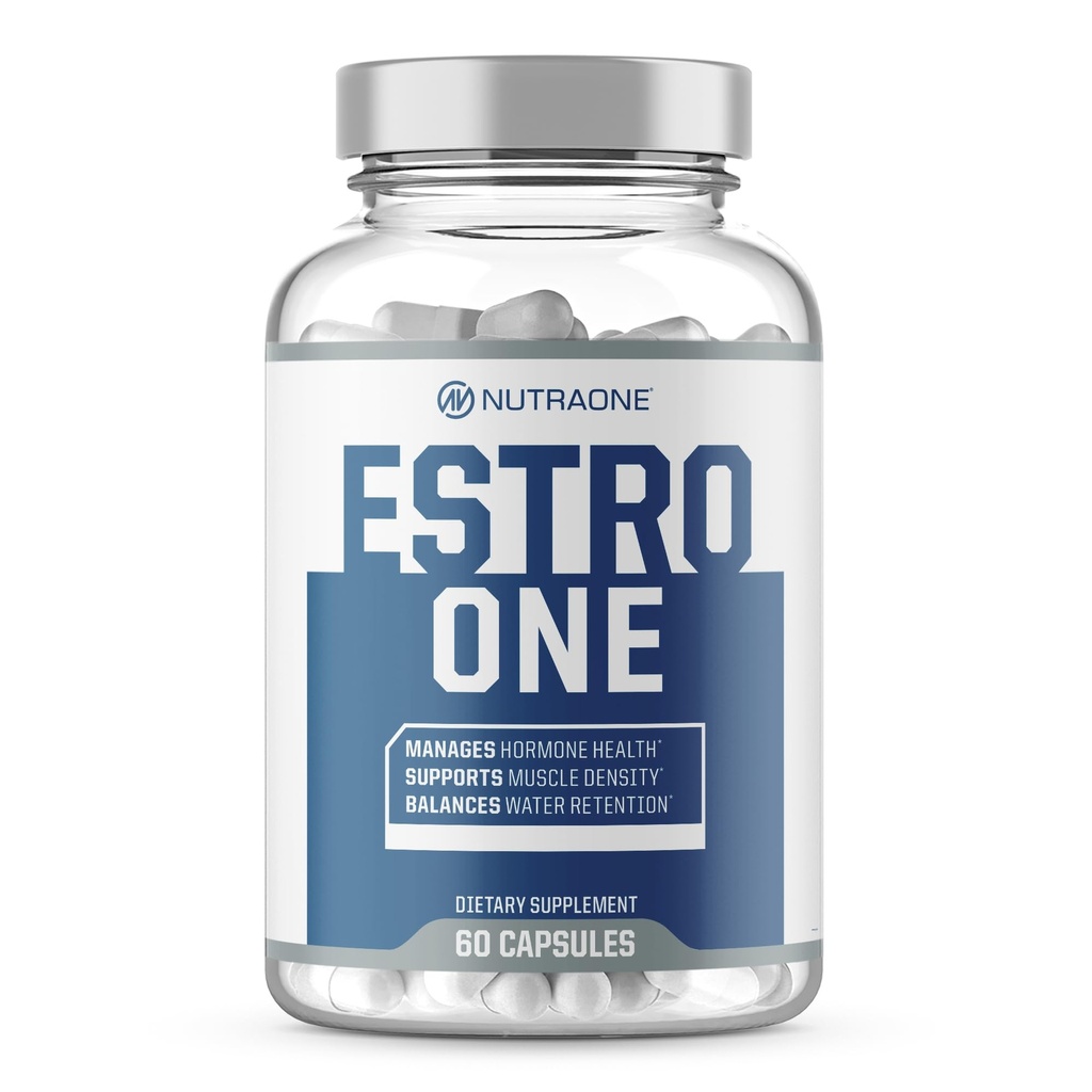 NutraOne EstroOne Hormon podpora pro muže přírodní sílu, nálada, a Drive podpora * (60 Kapsle)