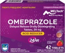 Rite Aid Omeprazol Zpožděné uvolnění Orálně Diintegrační tablety, Strawberry Flavor, 20 mg - 42 Počet, kyselý reduktor a Heartburn úleva