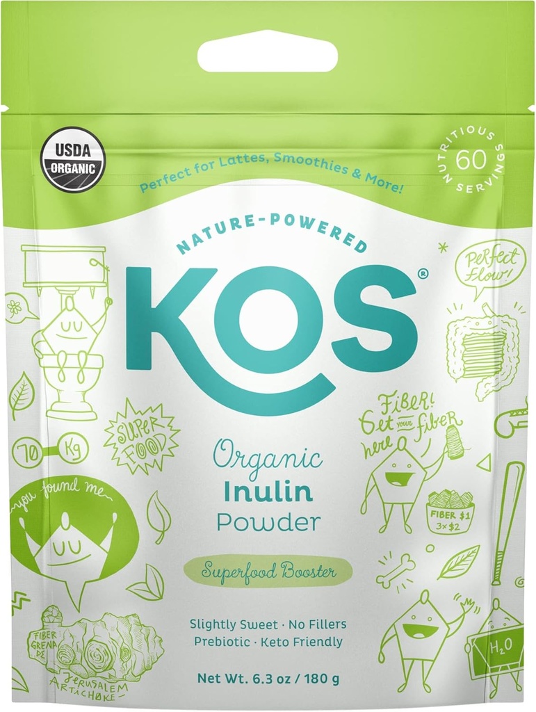 Kos Organic Inulin Powder