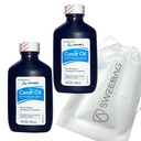 SWAN Castor Oil USP 100% Stimulant Laxative for Relief of Occasional Concurrency 4 Fl Oz (Pack of 2) Plus Taška silný a vodotěsný