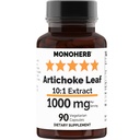 Monoherb Artyčok Leaf Extract 1000 mg - 90 Vegetariánských tobolek
