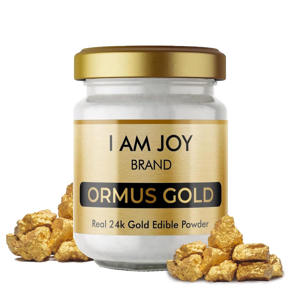 Já jsem Joy co. Čistý Ormus White Gold Powder Monoatomic M- State 24k 99.99% Israe124; No Plastic, No Lye, No Bares, No Fillers Izo124; 22 Grams