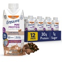Zajistit Max Protein Cafe Mocha Nutrition Shake 124; 30g Protein, 1g Cukr, 4g Fiber Blend 124; 12 Pack