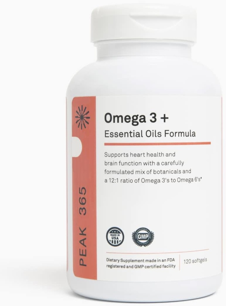 Základní oleje 124; čistý molekulárně destilovaný rybí olej 124; doplňky s 12: 1 Omega 3 je / Omega 6 je poměr 124; Body Language Vitamin Company Balené 30 + Roky výzkumu