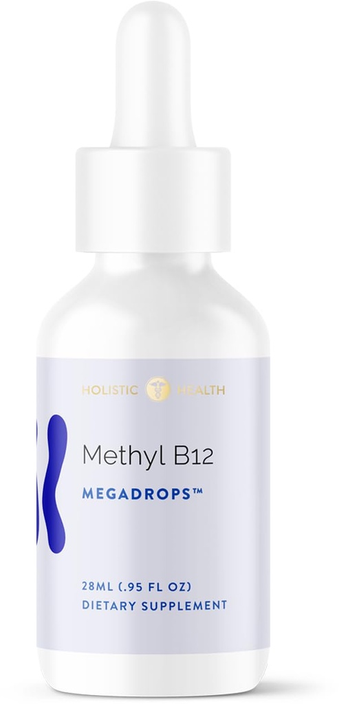 holistické zdraví methyl B12 MegaDrops ™ 28ML (.95 FL oz)