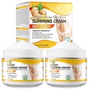 2PCS VOGSIG Ginger Slimming Cream - anti celulitida, spalování tuků, zpřísnění a hydratace, 1 oz každý