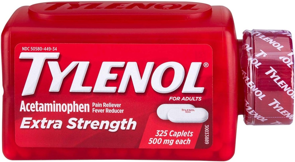 Tylenol Extra Síla Acetaminophen 500 Mg (325ct)
