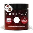 FODZYME ® Home Kit Digestivní enzymy pro Gut Health, Relief for Bloating, Gas, Zácpa, Průjem, Bolest břicha, nízká FODMAP, 60 Dávka