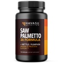 Saw Palmetto dodatek se štípající kopřivkou a dýňovým semenem Extract - Advanced 3X Formule - DHT Blocker Urinary Health and Prostate Support for Mens Health - Vegan, Non- GMO Kapsle - 2 Měsíční dodávky