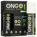 OnGo Energy - přírodní kofein (1500mg) Instant Energy Oral Spray 124; Vegan, cukr a gluten zdarma currency 124; B3, B6, B12 vitamin spreje 124; Focus and Memory Current 124; Study, Work a mnohem více current 124; Mint ochucení 124; 15 porcí